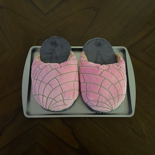 Pink Concha slippers